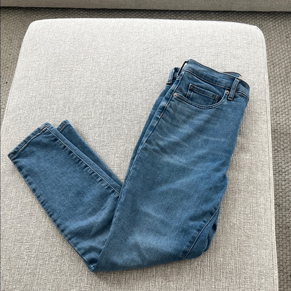 Everlane High Waisted Skinny Denim Jeans